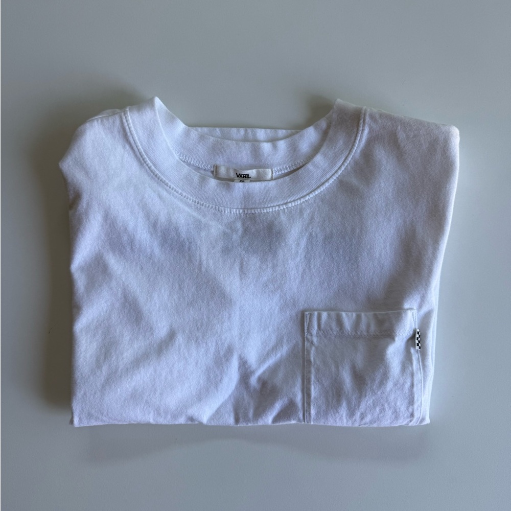 Vans simple white tee